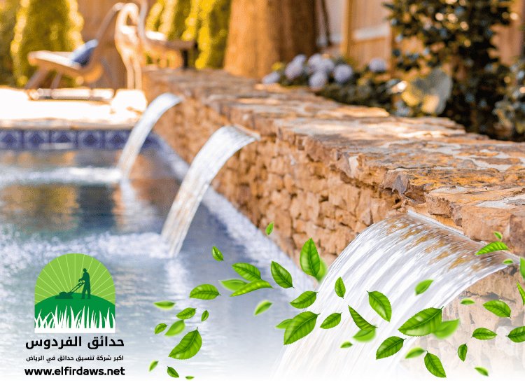  تركيب نوافير وشلالات شمال الرياض