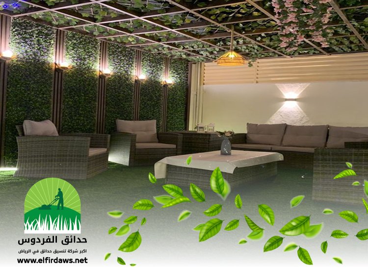 تركيب ديكورات حديقة