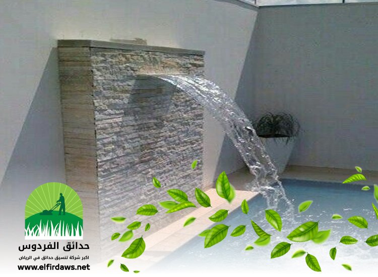 تركيب نوافير وشلالات بالرياض
