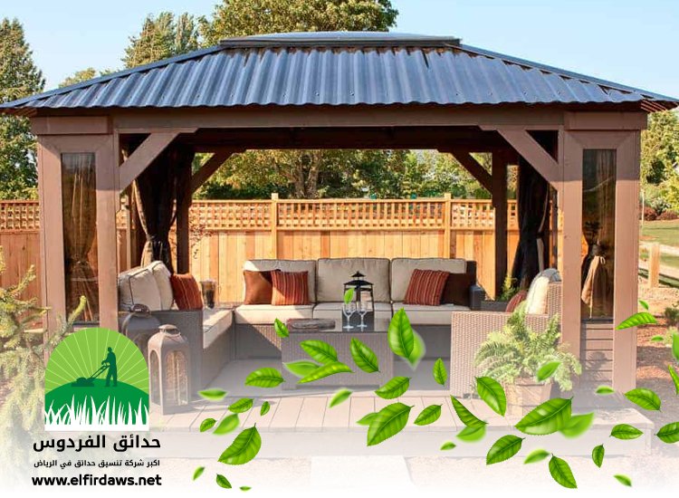 تركيب مظلات خشبية بالرياض