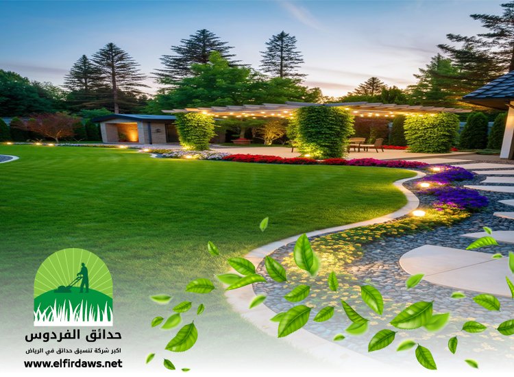 تصميم حدائق شمال الرياض
