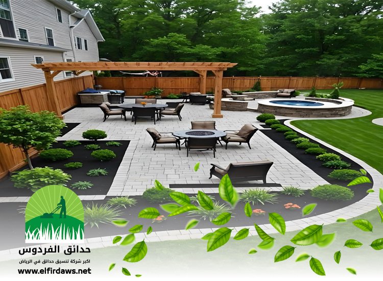 تصميم حدائق غرب الرياض