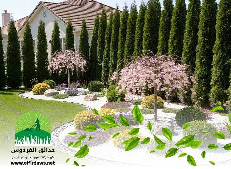تصاميم حدائق منزلية كبيرة