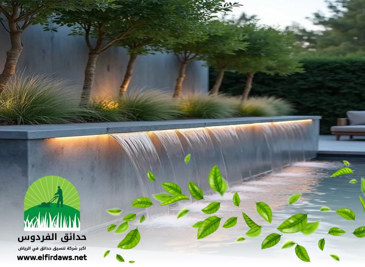 تركيب نوافير وشلالات شرق الرياض