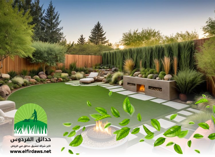 شركة تنسيق حدائق بحي الندى
