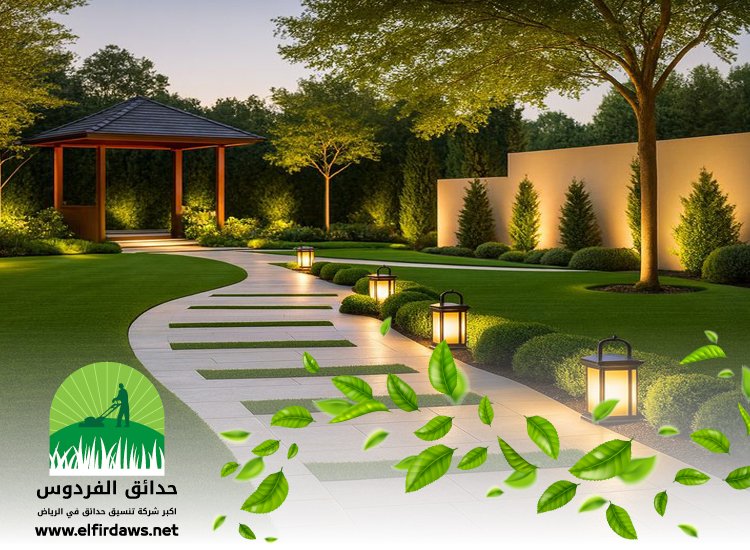 شركة تنسيق حدائق بحي القادسية