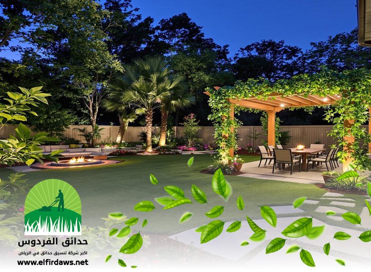 شركة تنسيق حدائق بحي المحمدية