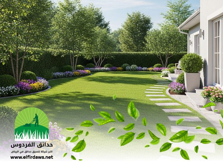 شركة تنسيق حدائق بحي الندى