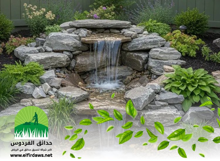 تصميم شلالات بالرياض