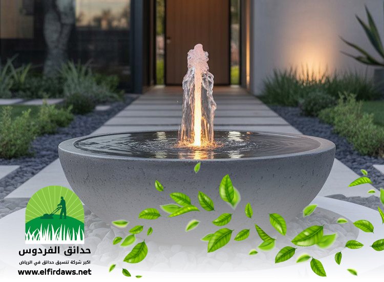 تصميم شلالات بالرياض