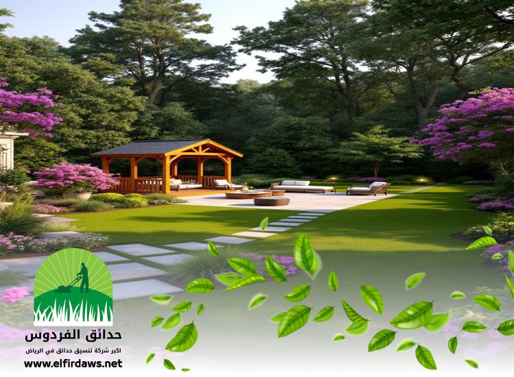 شركة تنسيق حدائق بحي الملك فهد