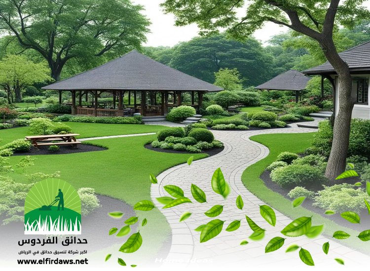 شركة تنسيق حدائق بحي الملك فهد