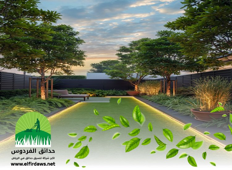 شركة تنسيق حدائق بحي الواحة