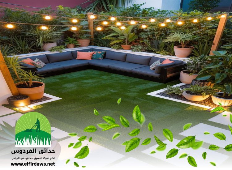 شركة تنسيق حدائق بحي الواحة