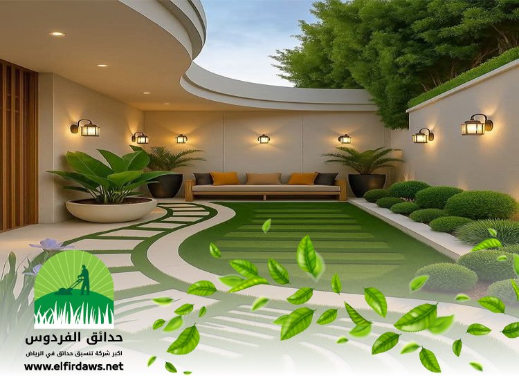 شركة تنسيق حدائق بحي المحمدية