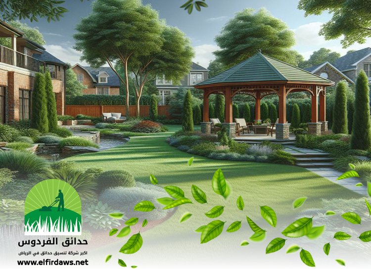 شركة تنسيق حدائق بحي الربيع
