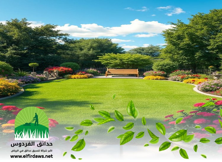 شركة تنسيق حدائق بحي الحزم