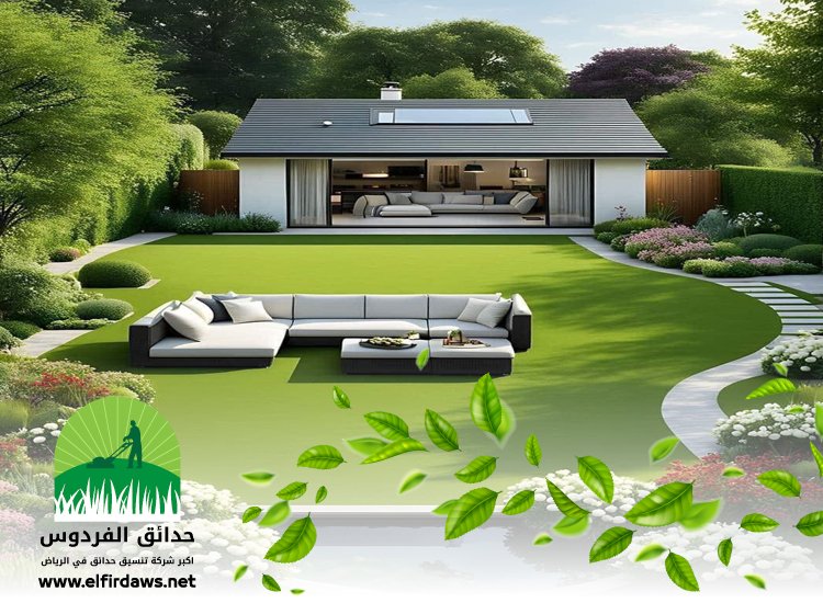 تركيب عشب طبيعي بالرياض