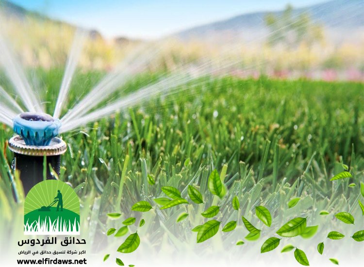تصميم شبكات الري بالرياض