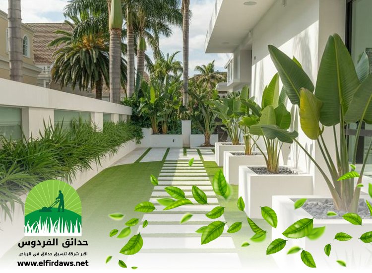 شركة تنسيق حدائق بحي الربيع